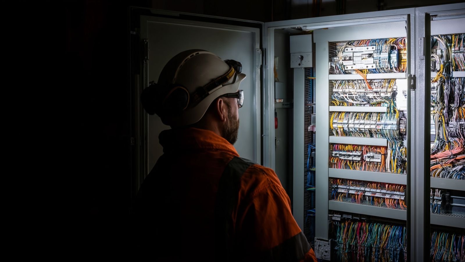 Electrical switchboard room and mechanical plant
